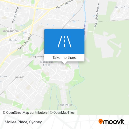 Mallee Place map