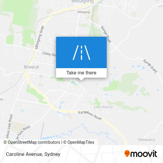 Caroline Avenue map