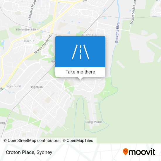 Croton Place map