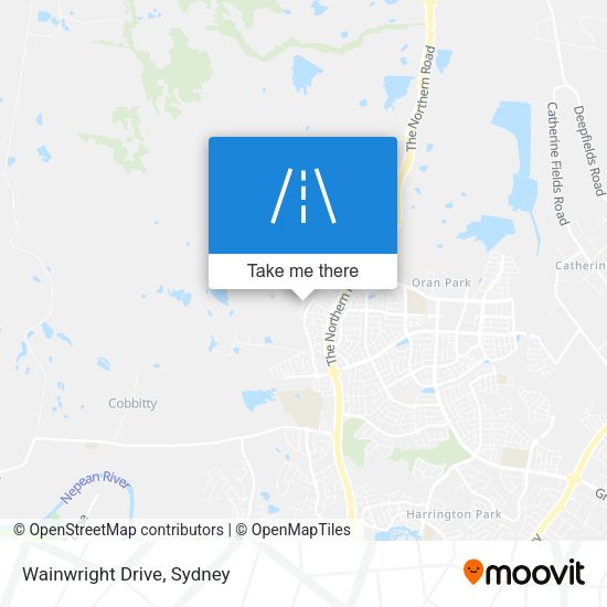 Wainwright Drive map