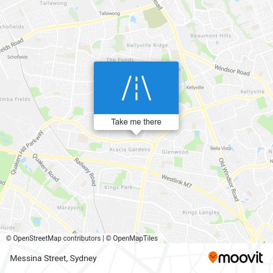 Messina Street map