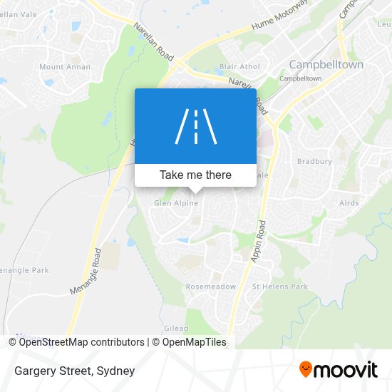 Ambarvale Map How to get to Gargery Street, Ambarvale by bus or train?