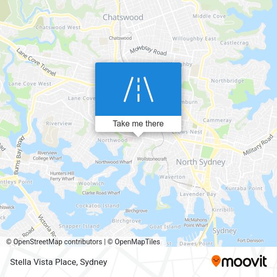 Stella Vista Place map