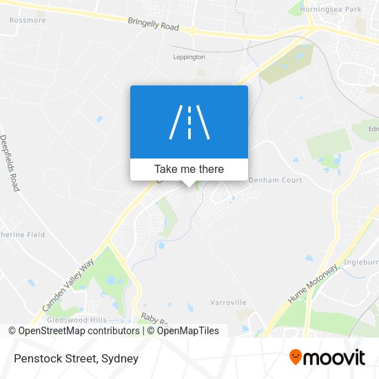 Penstock Street map