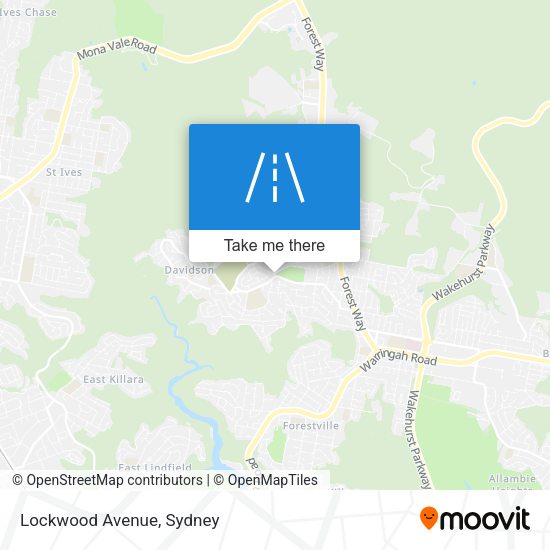 Lockwood Avenue map