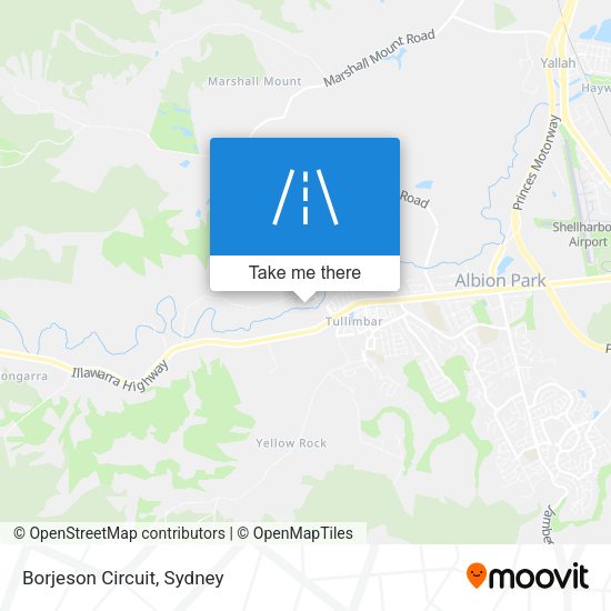 Borjeson Circuit map