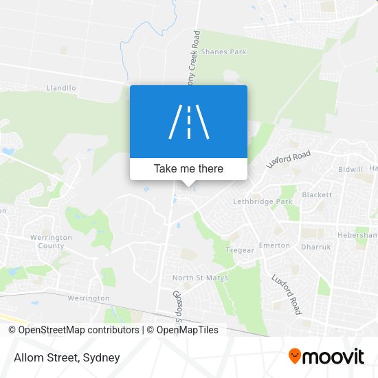 Allom Street map