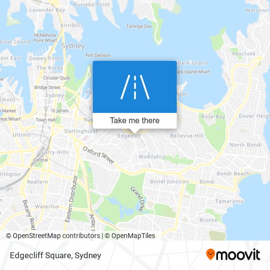 Edgecliff Square map