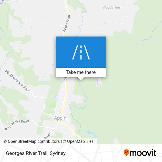 Georges River Trail map