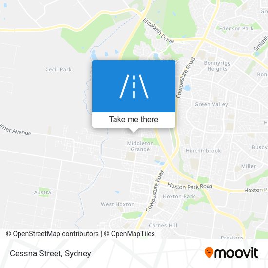Cessna Street map