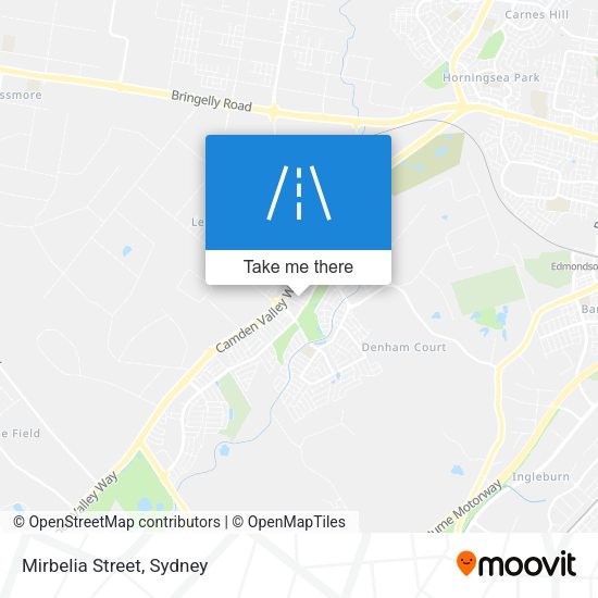 Mirbelia Street map
