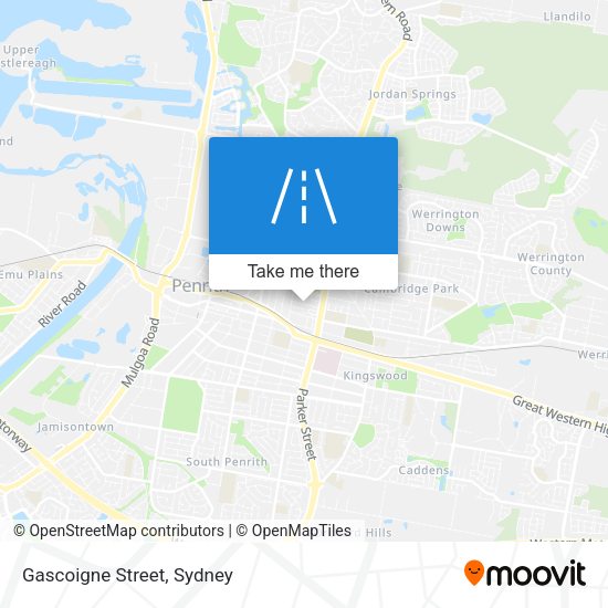 Gascoigne Street map