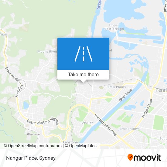 Nangar Place map