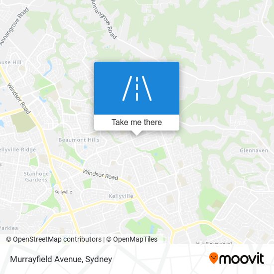 Murrayfield Avenue map