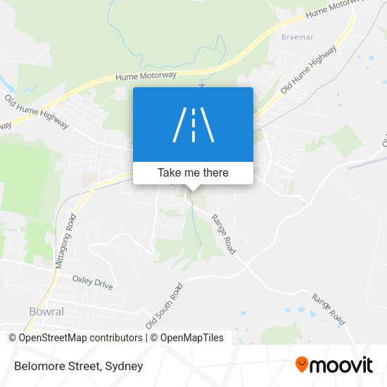 Belomore Street map