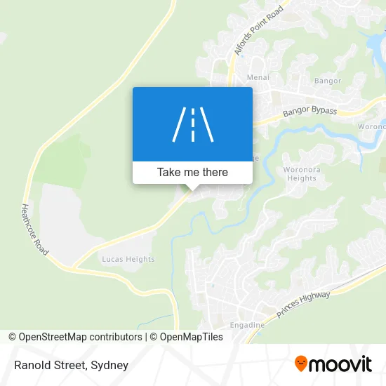 Ranold Street map