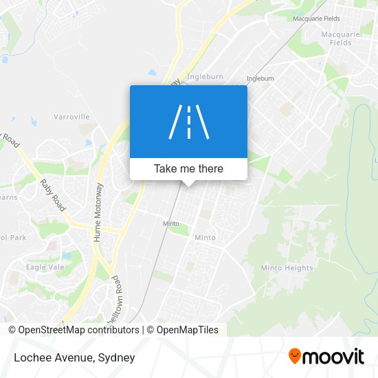 Lochee Avenue map