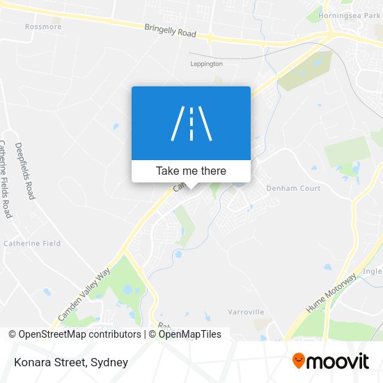 Konara Street map