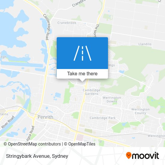Stringybark Avenue map