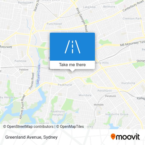Greenland Avenue map