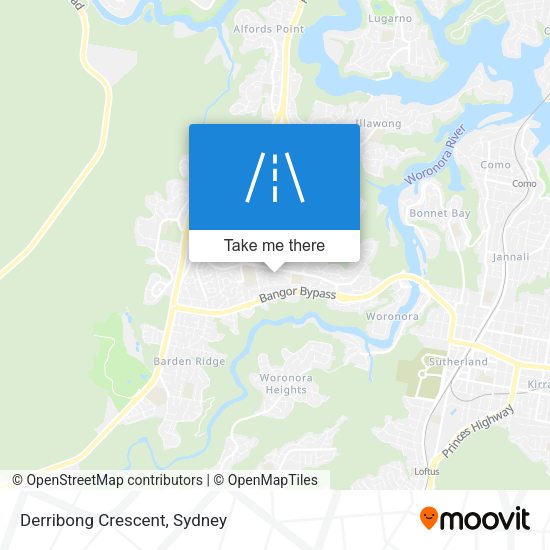 Derribong Crescent map