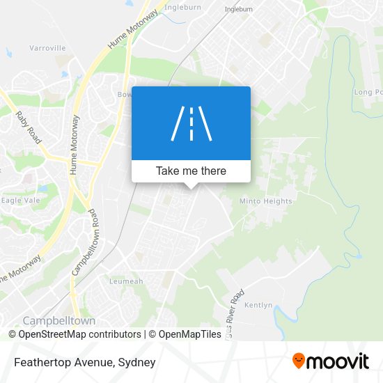 Feathertop Avenue map