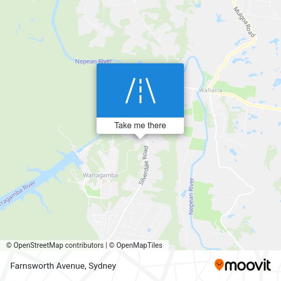 Farnsworth Avenue map