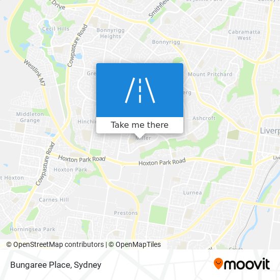 Bungaree Place map