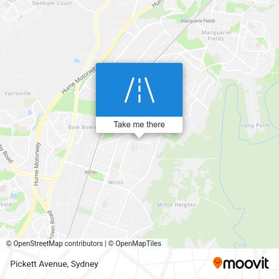 Pickett Avenue map
