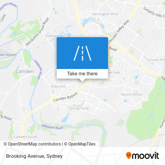 Brooking Avenue map