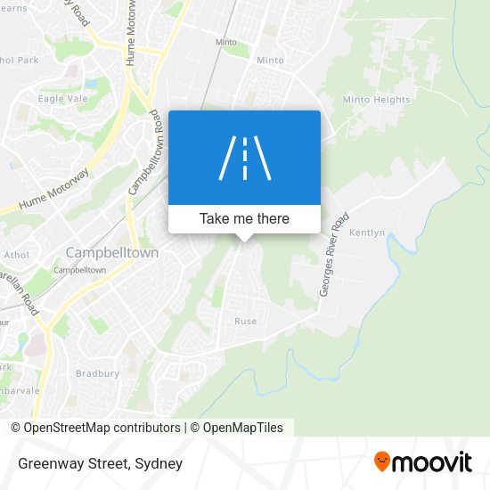 Greenway Street map