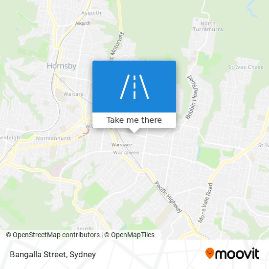 Bangalla Street map