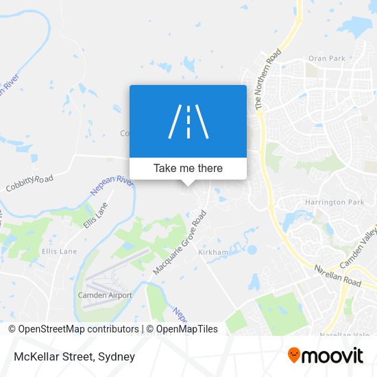 McKellar Street map