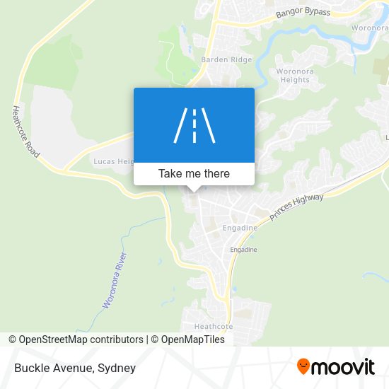 Buckle Avenue map