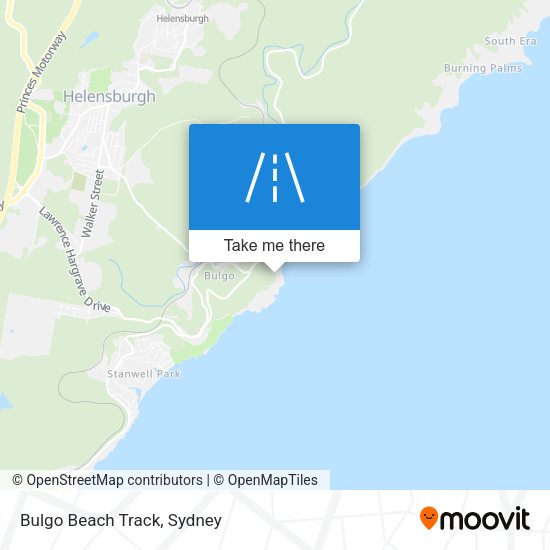 Bulgo Beach Track map
