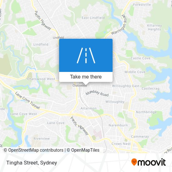 Tingha Street map