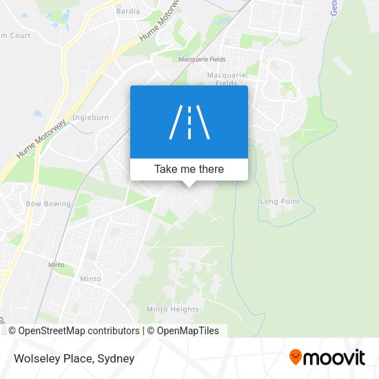 Wolseley Place map