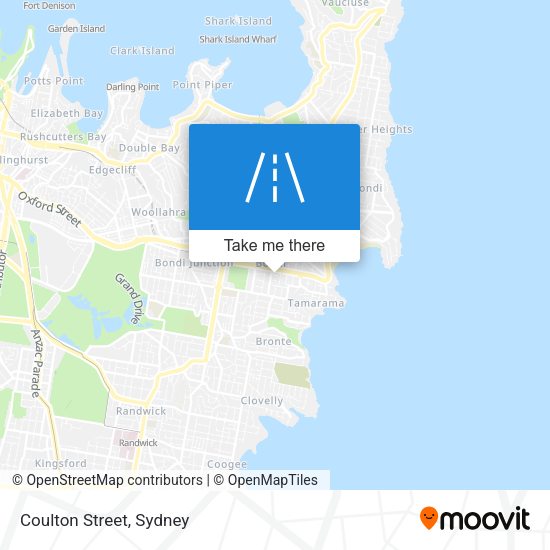 Coulton Street map