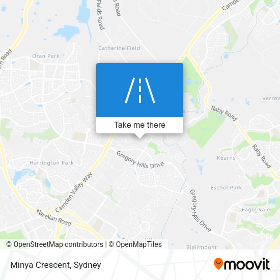 Minya Crescent map