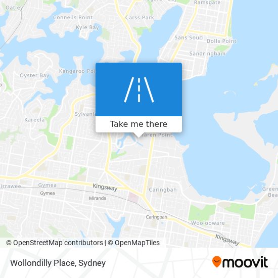 Mapa Wollondilly Place