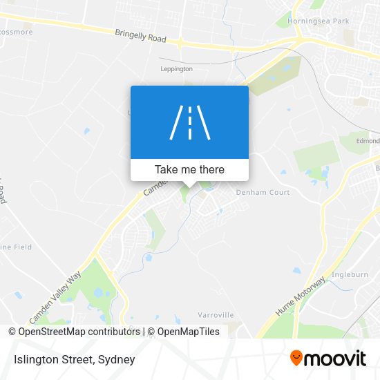 Islington Street map
