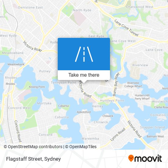 Flagstaff Street map