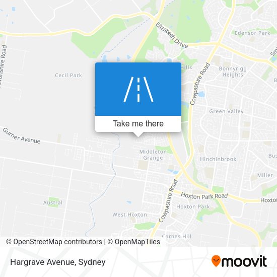Hargrave Avenue map