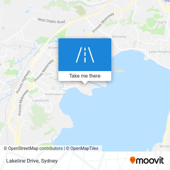 Lakeline Drive map