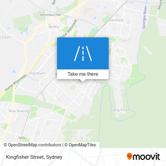 Kingfisher Street map
