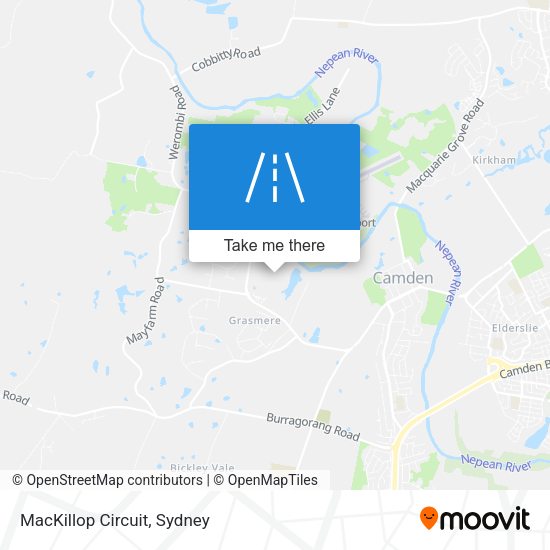 MacKillop Circuit map