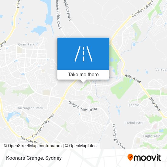 Koonara Grange map