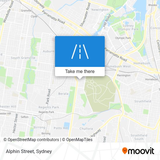 Alphin Street map