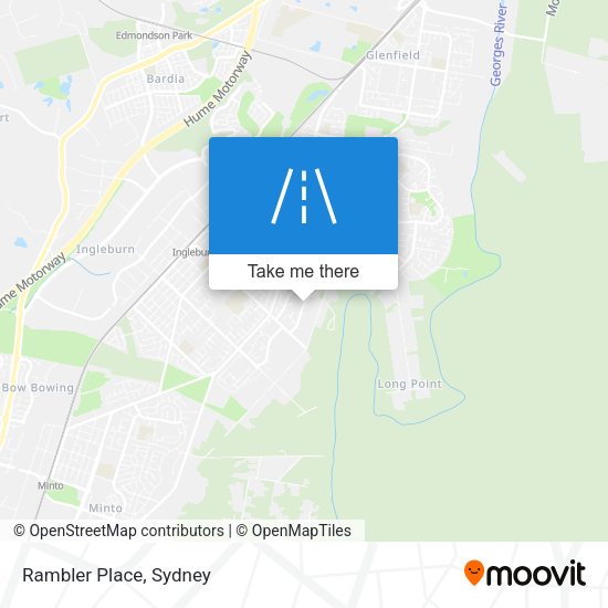 Rambler Place map