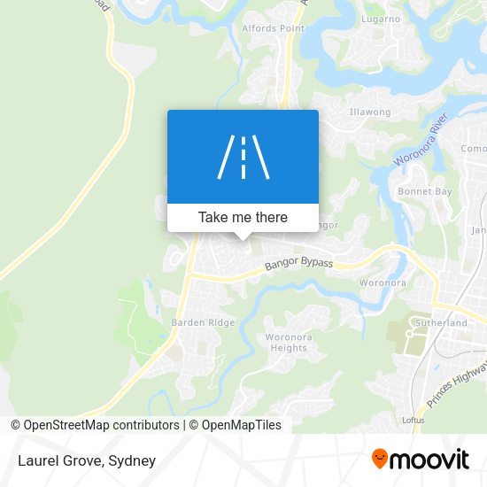 Laurel Grove map